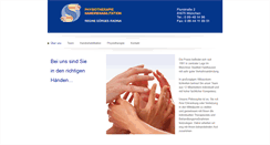 Desktop Screenshot of handtherapie-muenchen.com